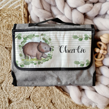 Personalised Portable Baby Nappy Change Mats