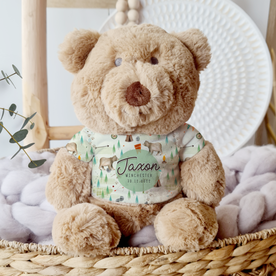 Personalised First Teddy Bear