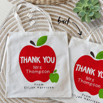Personalised Teachers Tote Bags