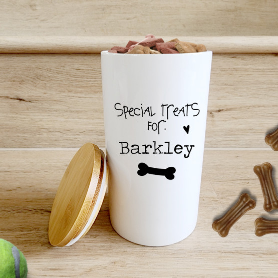 Personalised Ceramic Dog Treat Jars