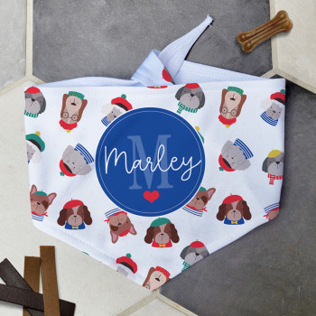 Personalised Dog Bandana Ties