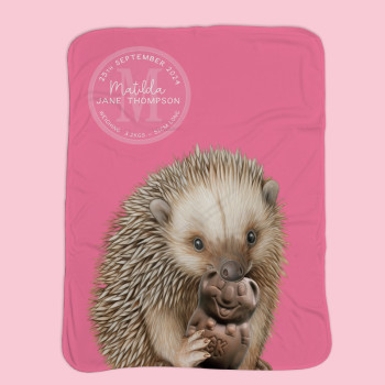 Echidna Baby Blanket