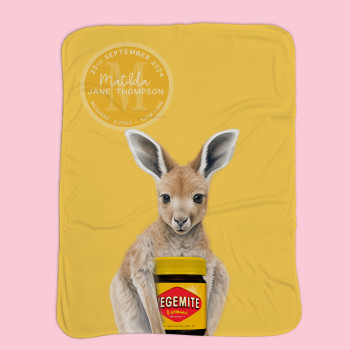 Kangaroo Baby Blanket