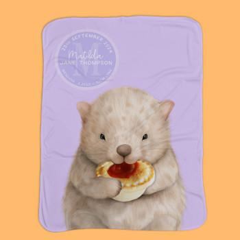 Baby Blanket Wombat