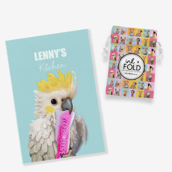 Personalised Aussie Animals Kitchen Tea Towels