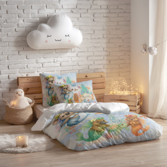 Personalised Kids Quilt Covers & Pillowcase Sets