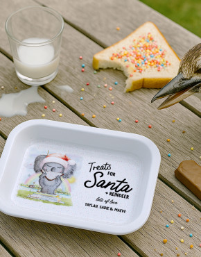 Personalised Santa's Christmas Treat Tray