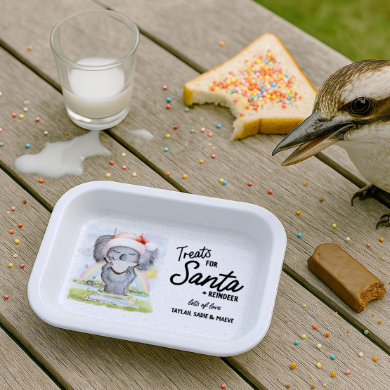Personalised Santa's Christmas Treat Tray