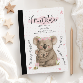 Personalised Baby Journals