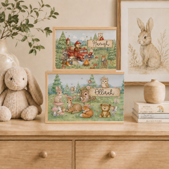 Personalised Baby & Kids Keepsake Memory Boxes