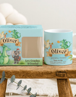 Personalised My First Mug Baby Gift Set