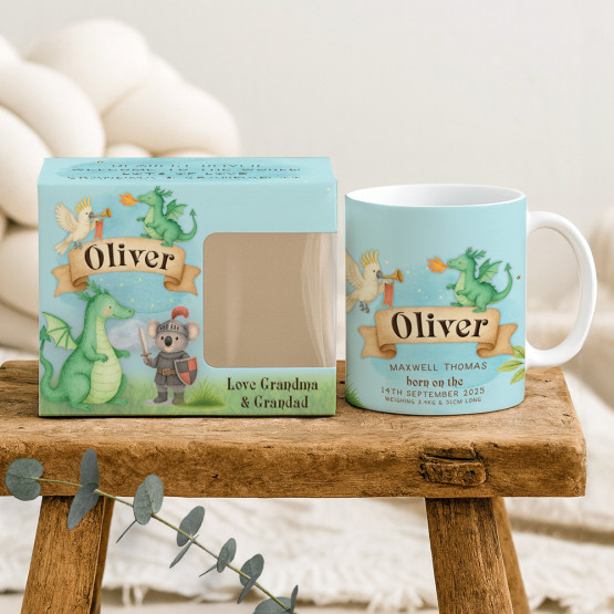 Personalised My First Mug Baby Gift Set