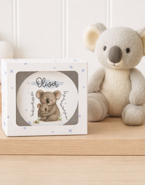 Personalised Baby Name Disc & Gift Box Sets