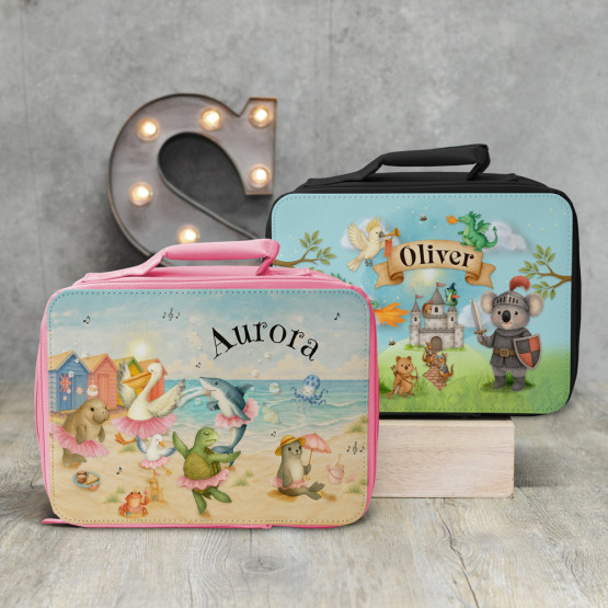 Personalised Kids Insulated Lunch Bags
