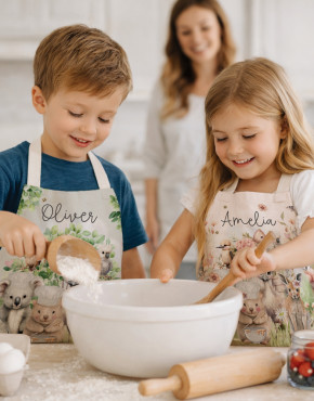 Personalised Kids Aprons & Chef Set Gift Box Sets