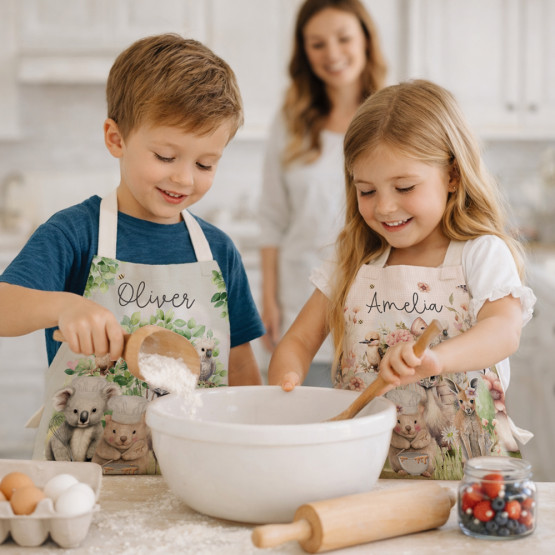 Personalised Kids Aprons & Chef Set Gift Box Sets