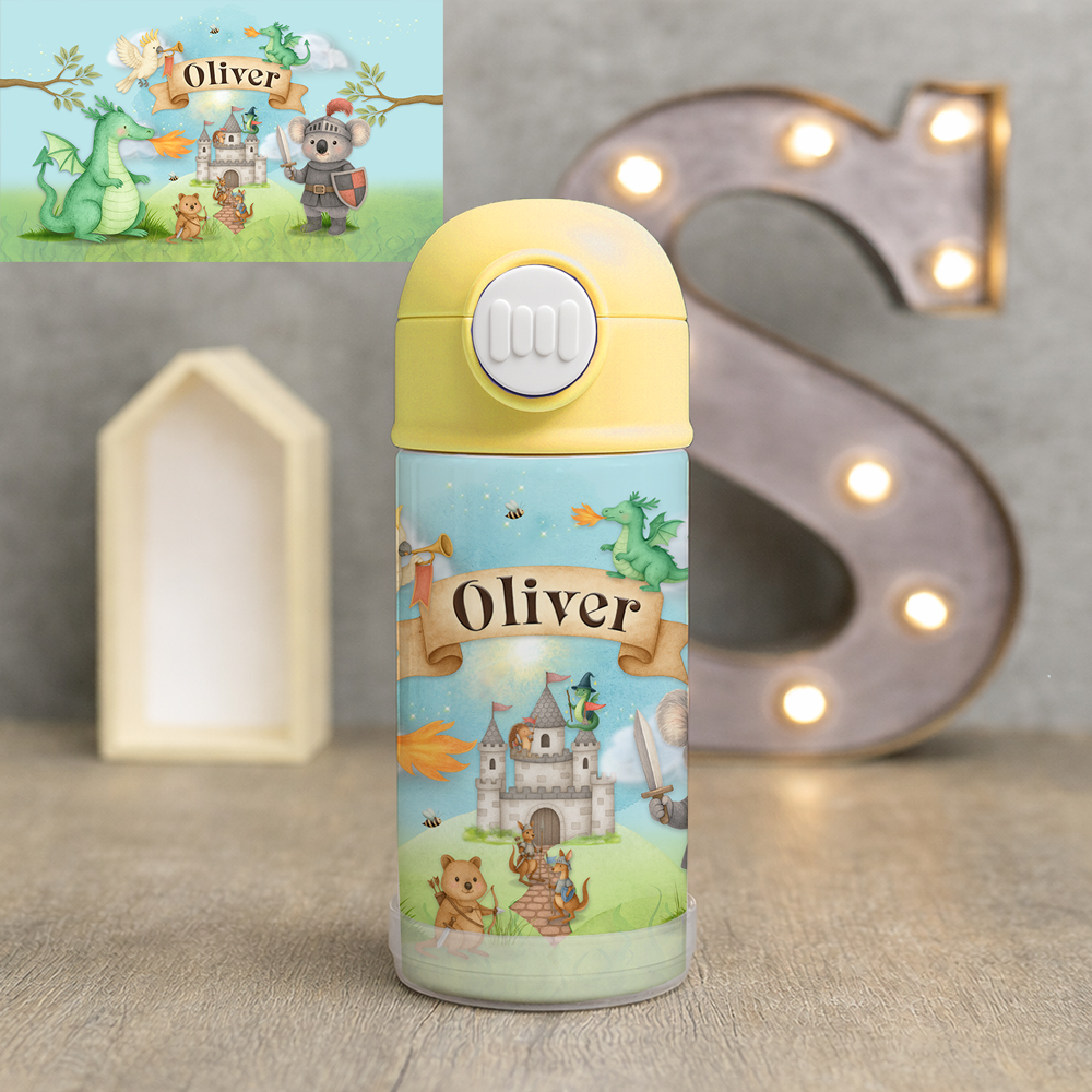 A Knight's Tale drink bottle