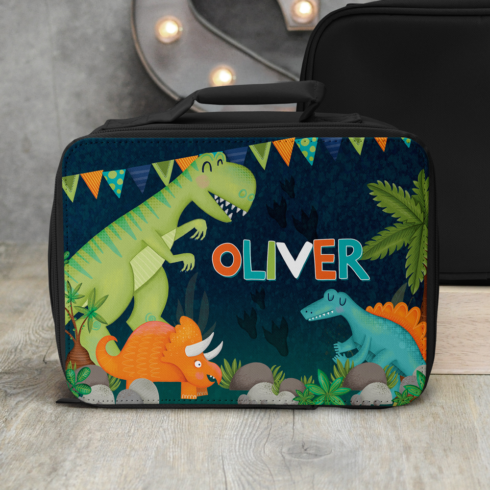 Personalised kids insulated lunch bags