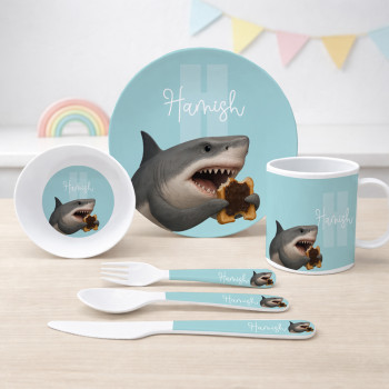 Personalised Aussie Animal Kids Melamine Dinner Sets