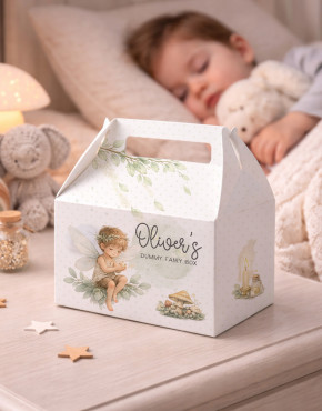 Personalised Dummy & Bottle Fairy Keepsake Box
