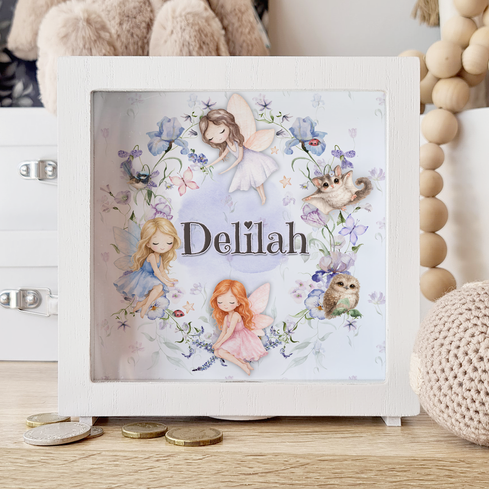 Fairy Garden personalised lunch bag