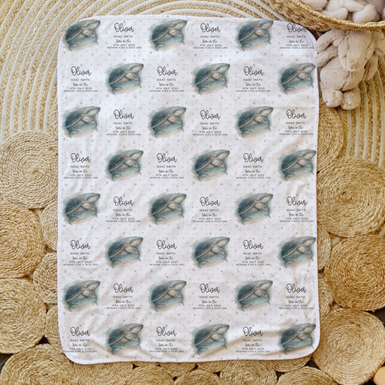 whale-baby-Blanket