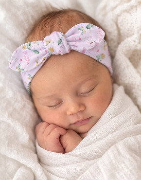 Personalised Topknot Baby Headbands