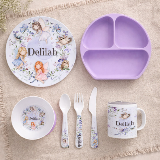 Grow With Me Personalised Kids Dinner Set