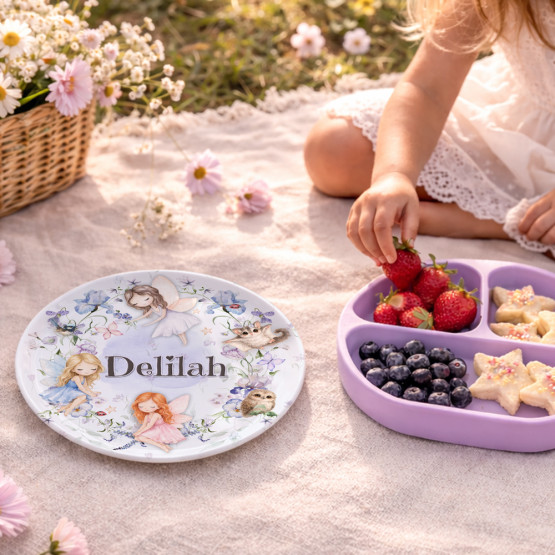 Personalised-Kids-Melamine-Grow-With-Me-Dinner-Sett