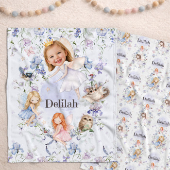 Let's Face It Personalised Kids Custom Face Blankets