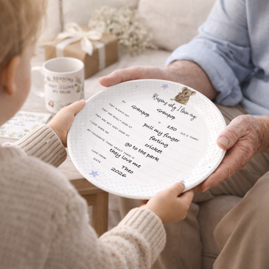 Personalised “Reasons I Love You” Plate