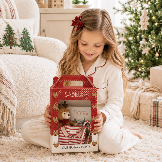 Personalised Christmas Countdown & Christmas Eve Box
