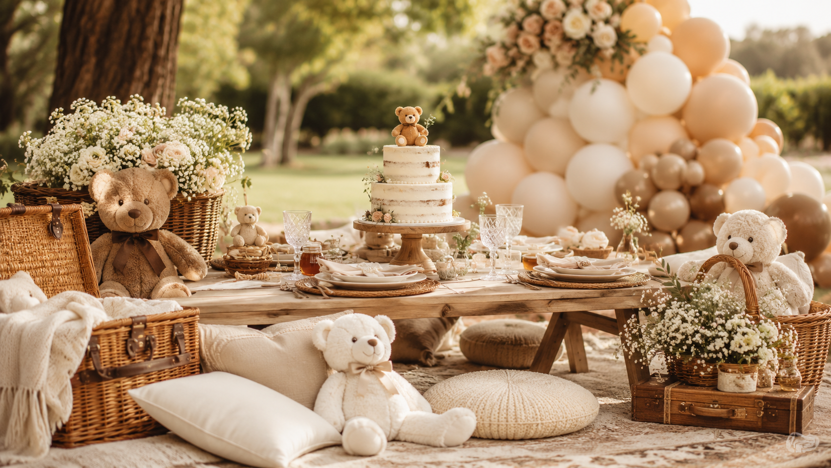 Teddy Bear Picnic Baby Shower Theme