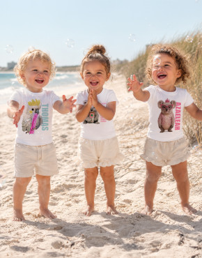 Personalised Mini Wild Things Babies & Toddler Tshirts