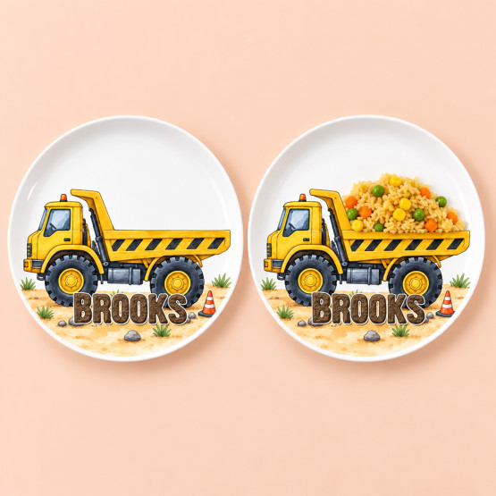 Personalised-Kids-Melamine-Play-With-Your-Food-Dinner-Plates3